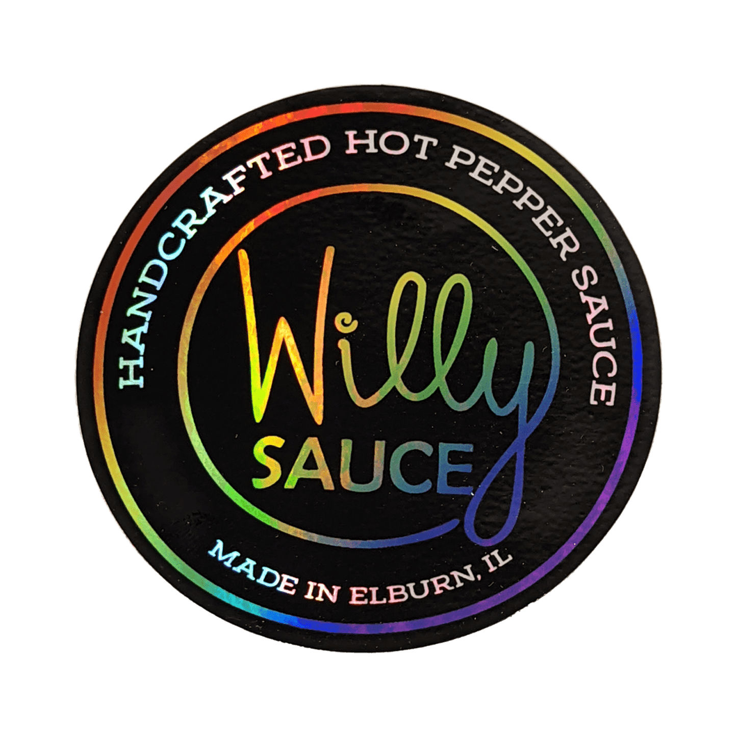 Willy Sauce Logo Sticker